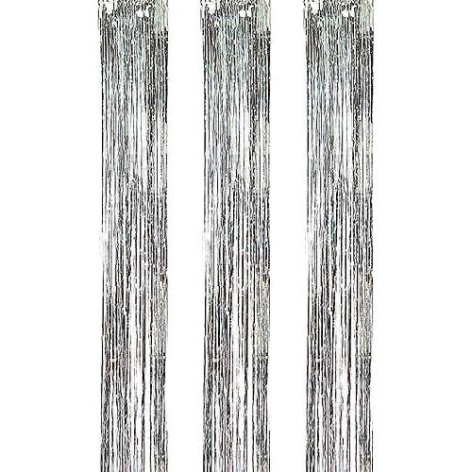 Дождик на елку «Макси» серебро, 2*8*150 см