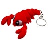 3D Брелоки CUTE LOBSTER / ЛОБСТЕР KEYCHAIN, 3D печать