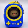 Брелок 3d печать "Кот в портфеле" (Синий)