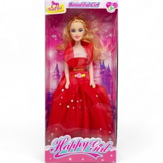 Лялька у червоній сукні ВИД 3