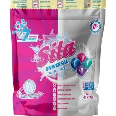 Средство для стирки в капсулах "Sila" 12шт*21г/252г