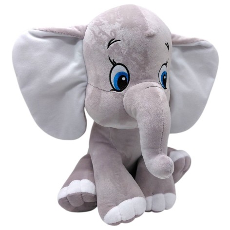 Мягкая игрушка "Слоненок" 33 см (серый)