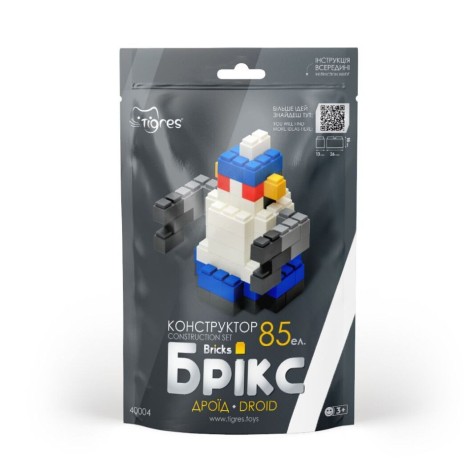 Конструктор "Брікс" дроїд 85 ел., Tigres