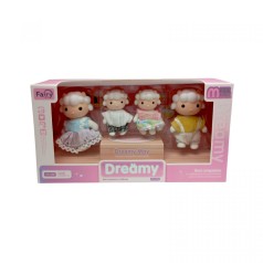 Флоксовые животные "Овцы", 4 штуки, подвижные конечности, в коробке, микс видов