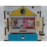 Деревянная игрушка "Бизикуб", с подсветкой, 23 см