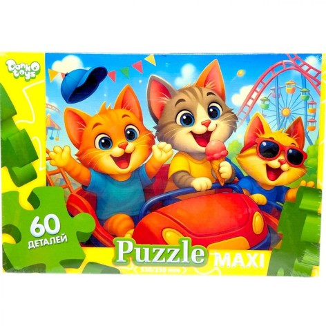 МАКСИ ПАЗЛЫ на 60 ЭЛЕМЕНТОВ (американские горки)