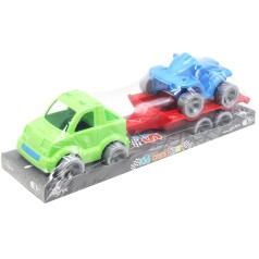 Набор авто "Kid cars Sport" (машинка зеленая + квадроцикл синий)