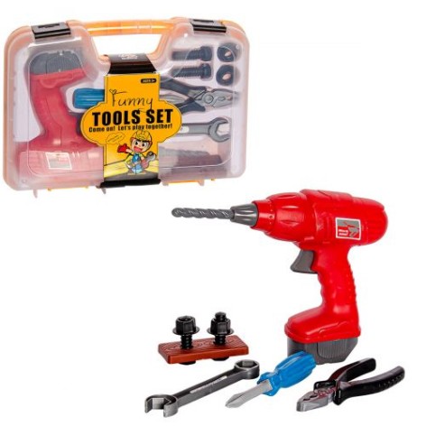 Игровой набор инструментов "Tool set" в чемоданчике