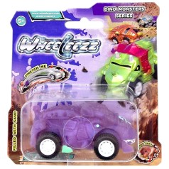 Машинка-тянучка серии Dino, Wheeleezz (Дино, Вилиз) Фиолетовый