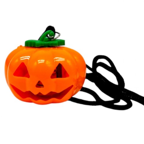 Гарбуз із підвісом "Halloween" на шнурку, 4*4,5см