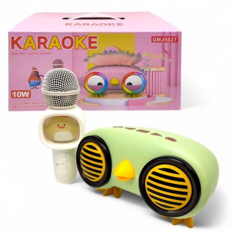 Караоке "Птичка" (ЗЕЛЕНЫЙ)