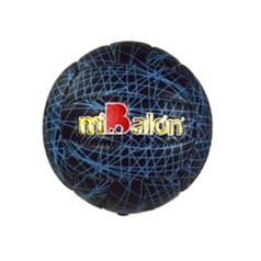Мяч волейбольный "miBalon"  (черно-синий)