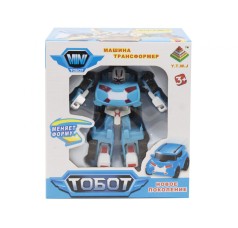 Трансформер "Tobot X", мини (голубой)