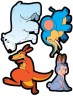 Книга "Дивовижні наклейки: Верхом на слоні", укр