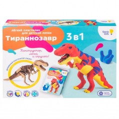 Набор для лепки "Тираннозавр" с конструктором