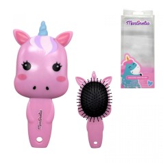 Расческа для волос, Радужный Единорог (Розовый)