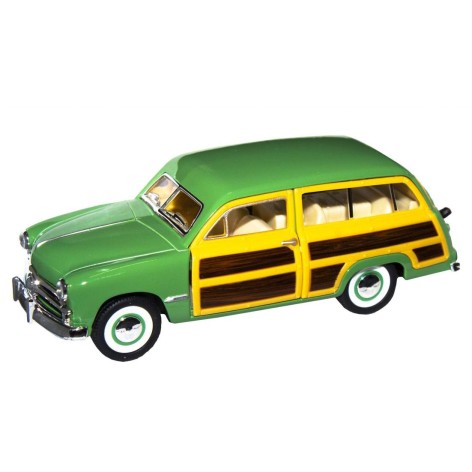 Машинка металлическая "Ford Woody Wagen 1949", зеленый