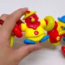 Погремушка на тележку "Клоуны" в шарик р.46x10x3 см
