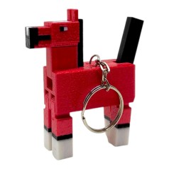 Брелок 3D печать "Minecraft: Лошадь"