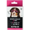 Мел белый круглый, 12 шт. Kite Dogs