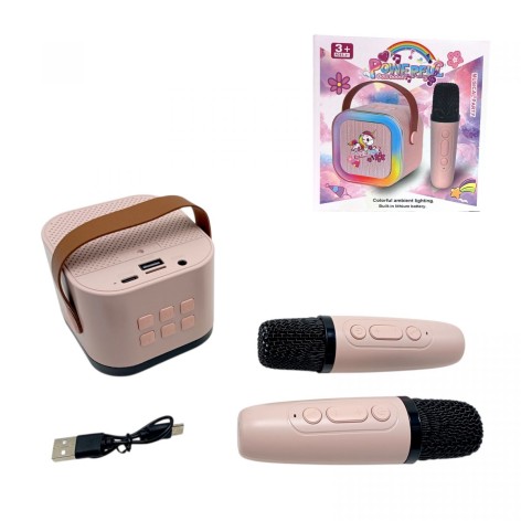 Караоке и подсветка, в коробке