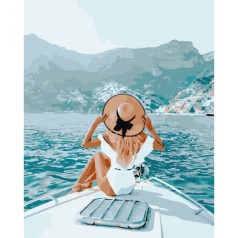Картина по номерам "Морская прогулка"