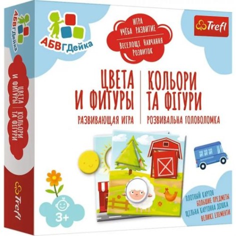 Настільна гра "Кольори та фігури"