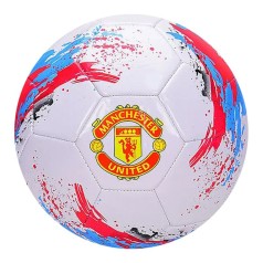 Мяч футбольный №5 "Manchester United", красный