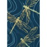 Картина по номерам с золочением поталью "DRAGONFLYʼS" 28*40 см