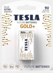 Батарейки TESLA 9V GOLD + (6LR61), 1 штука