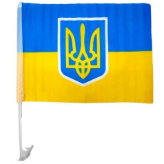Прапор України автомобільний 45*30 см