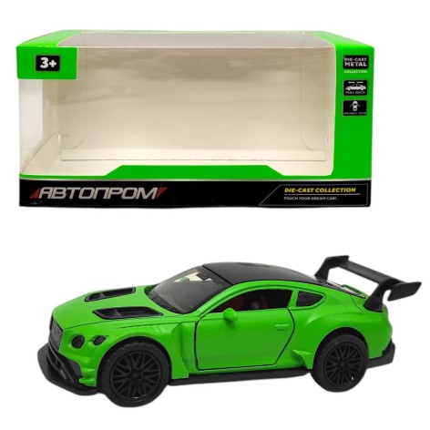 Машинка металева "АВТОПРОМ. BENTLY" (ЗЕЛЕНА)