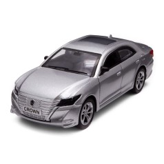Автомодель металлическая "TOYOTA CROWN" (серебристый)