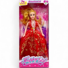 Лялька у червоній сукні ВИД 4