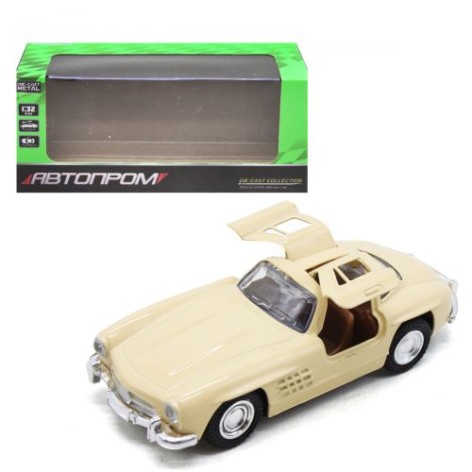 Машина металопластикова "Mercedes-benz 300sl", бежева