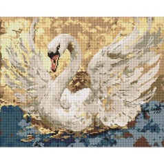 Алмазная мозаика "Размах крыльев" 40х50 см