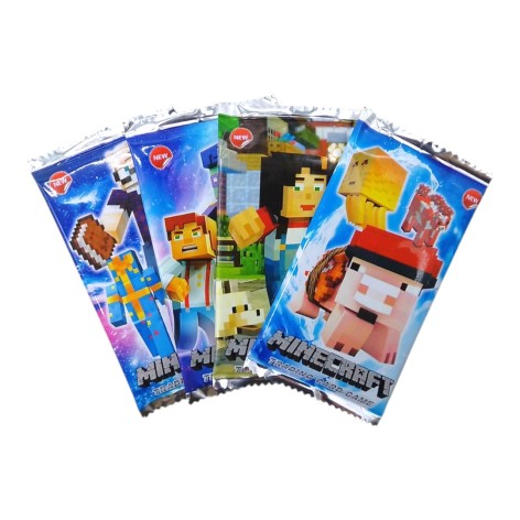 Карточки "Minecraft", коллекционные, сюрприз, 8 штук, микс