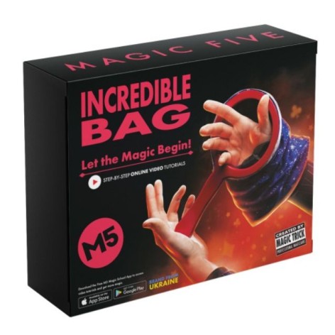 Устройство для демонстрации фокусов и трюков в игровой форме "Magic Five. Incredible Bag"