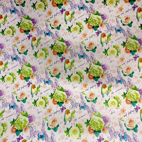 Папір подарунковий (100х70 см), 1 лист