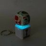 Брелок клавиатура "Футбольный мяч" LED (желтый)