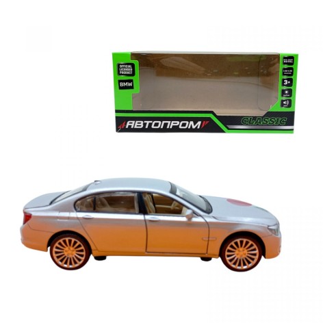 Машина мет. 1:34 BMW 760 LI, батар.,свет,звук,откр.дверь,кор. 18*9*8см
