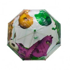 Зонт прозрачный "Динозаврики", 75 см