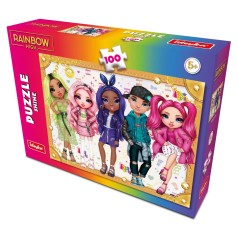 Пазлы Rainbow High Shine, 100 элементов