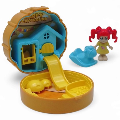 Игровой набор "Mini World Suitcase: Детская площадка" вид 1