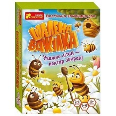 Настольная игра "Безумная пчелка" 2-5 игроков укр