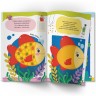 Книга "Рисуем пальчиками, ладошками и кулачками. Рыбка" (укр)