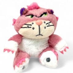 Мяка іграшка-брелок "Кіт", 12 см (РОЖЕВИЙ)