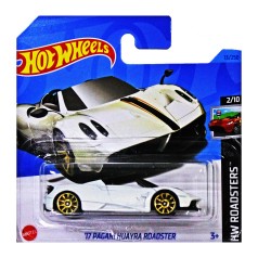 Машинка Hot Wheels '17 Pagani Huayra Roadster белая