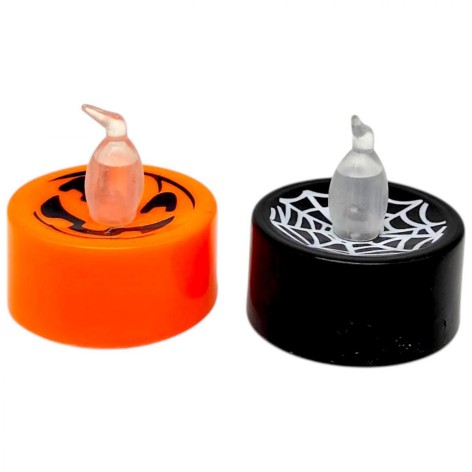 Свічка LED "Halloween" 3,5 * 4см (мікс)