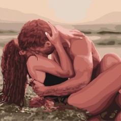 Картина по номерам "Жажда страсти" ★★★